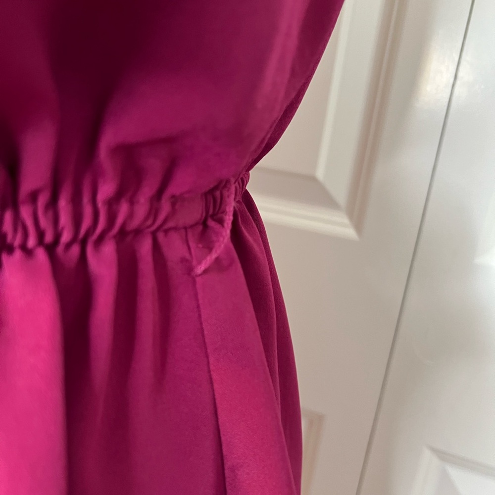 Mossimo Purple Orange Grey Colorblock Spaghetti Strap Dress Small 2012 Target - Picture 4 of 10
